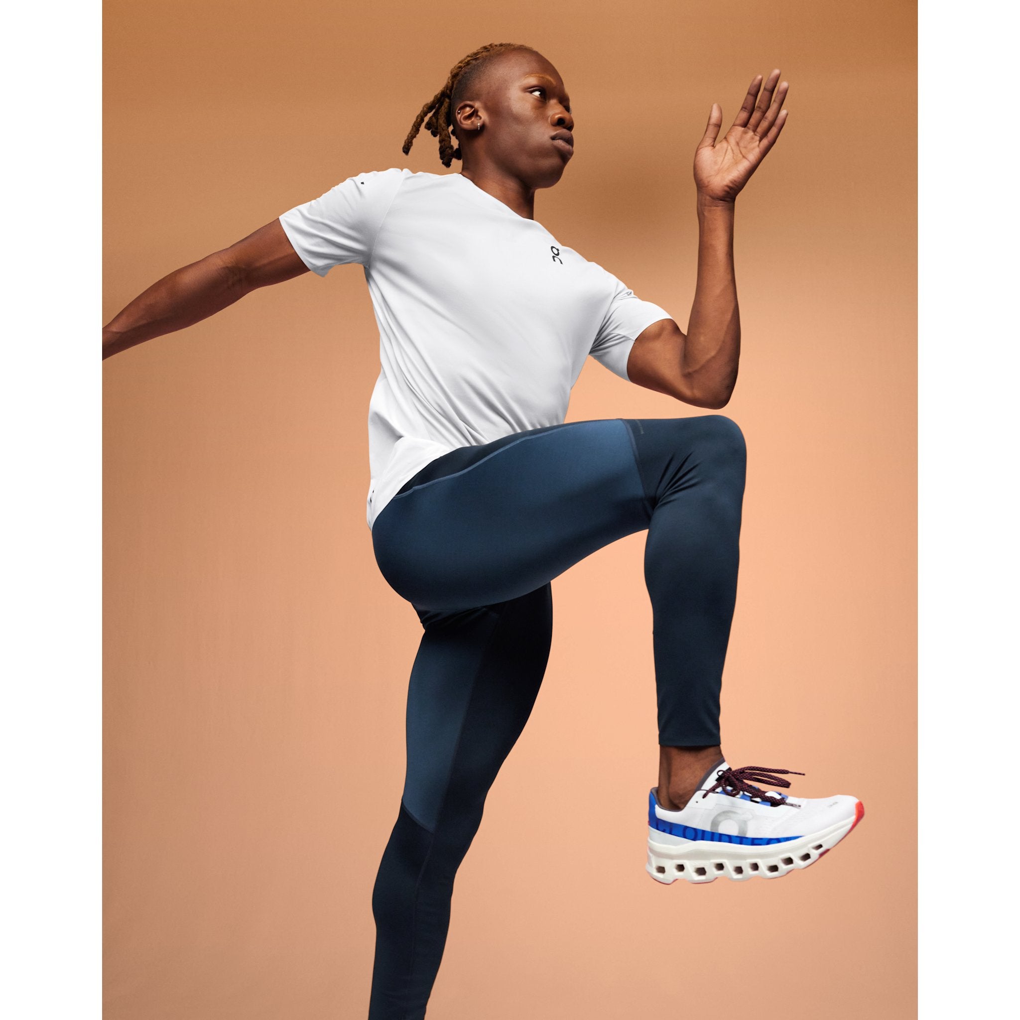 On Performance Tights Navy | Denim