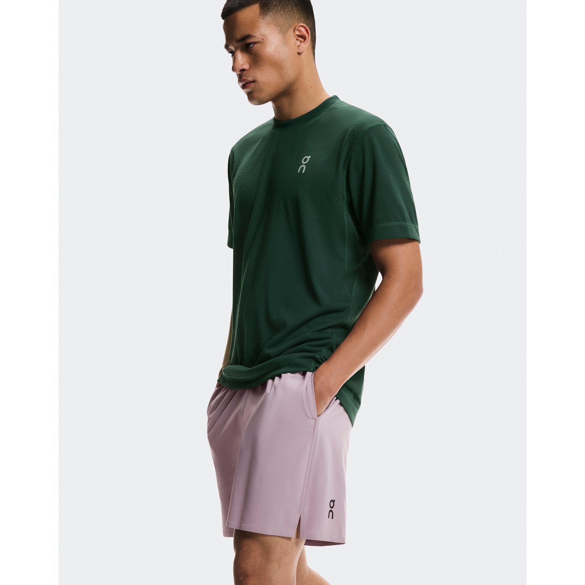 On Focus Shorts Heron