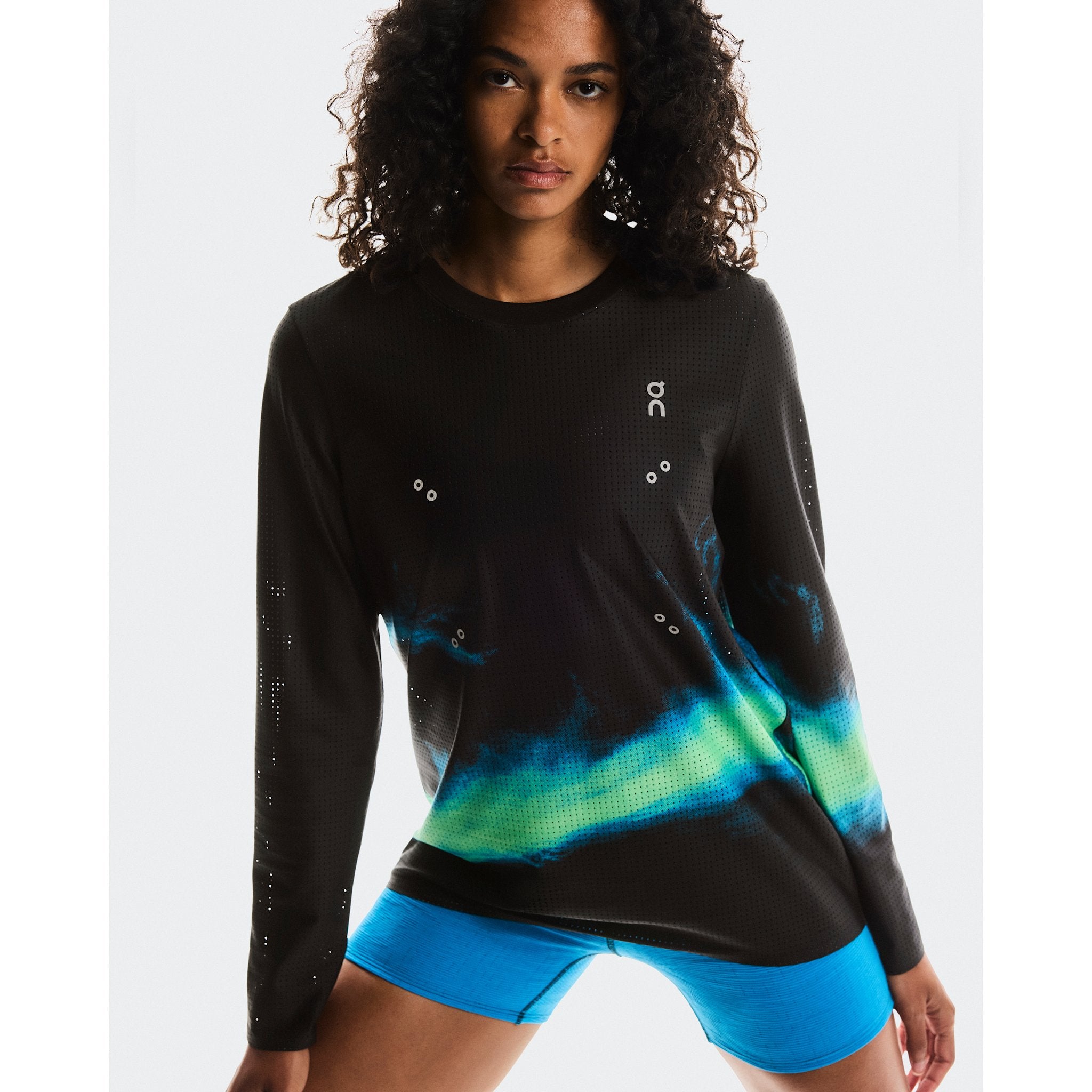 On Pace Mesh Long-T Black | Horizon