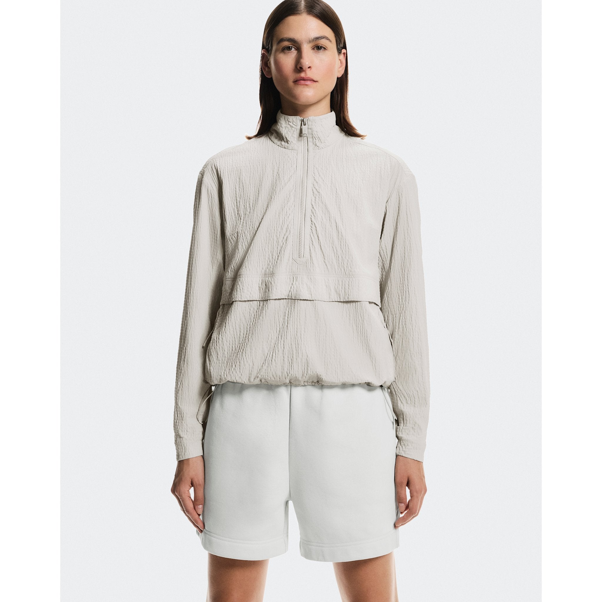 On Courtside 1/2 Zip Eaze Sand