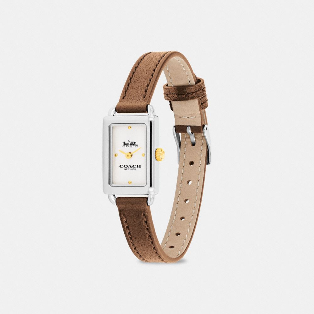 Coach Mini Liz Watch, 24 Mm Saddle