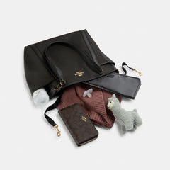 Coach Baby Bag Gold Black