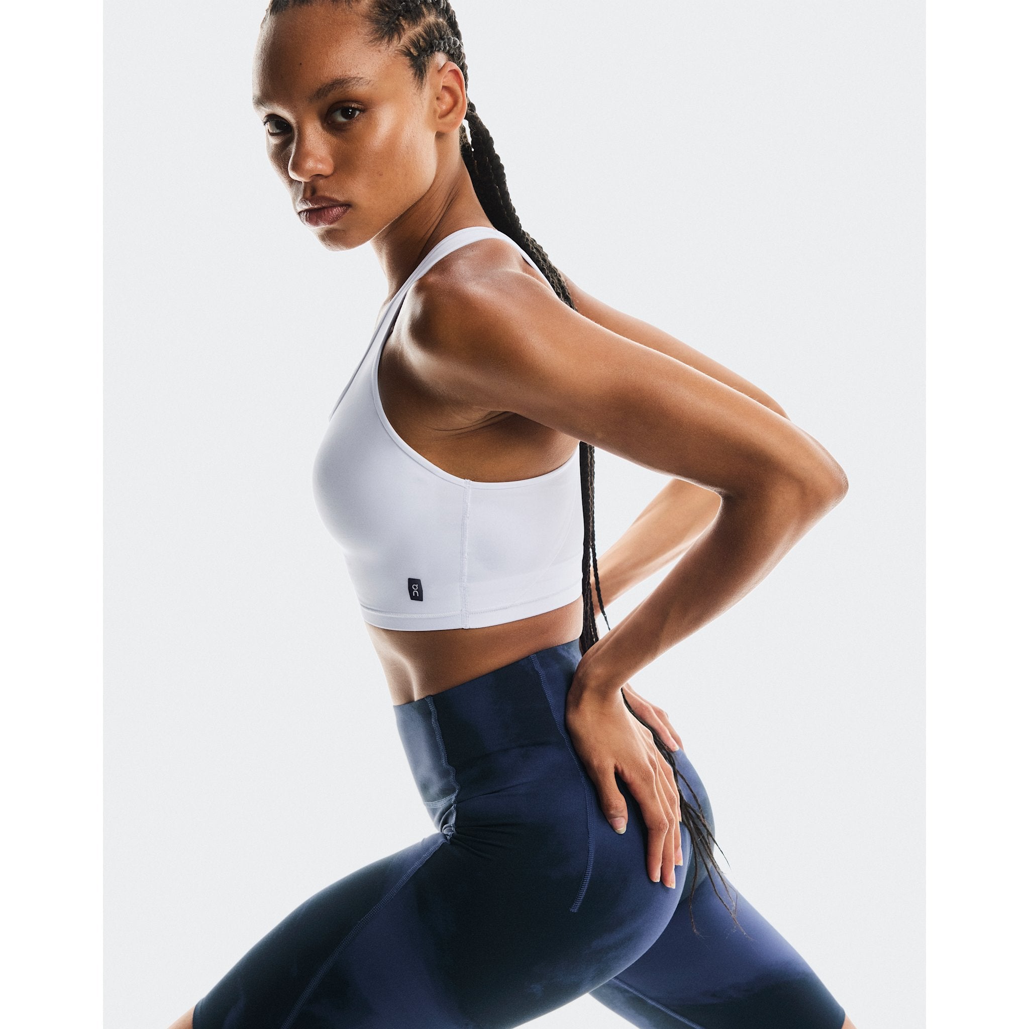 On Train Bra White