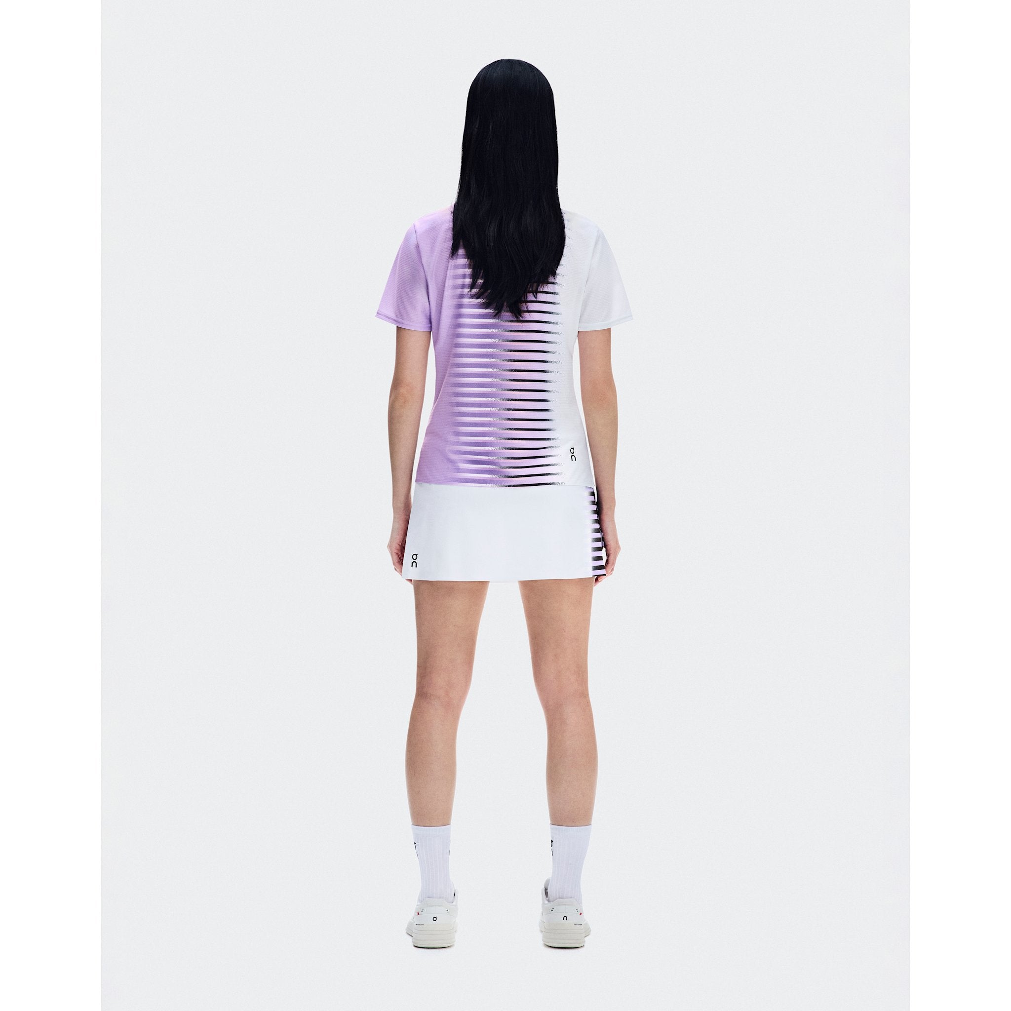 On Court-T Edge Bloom | White