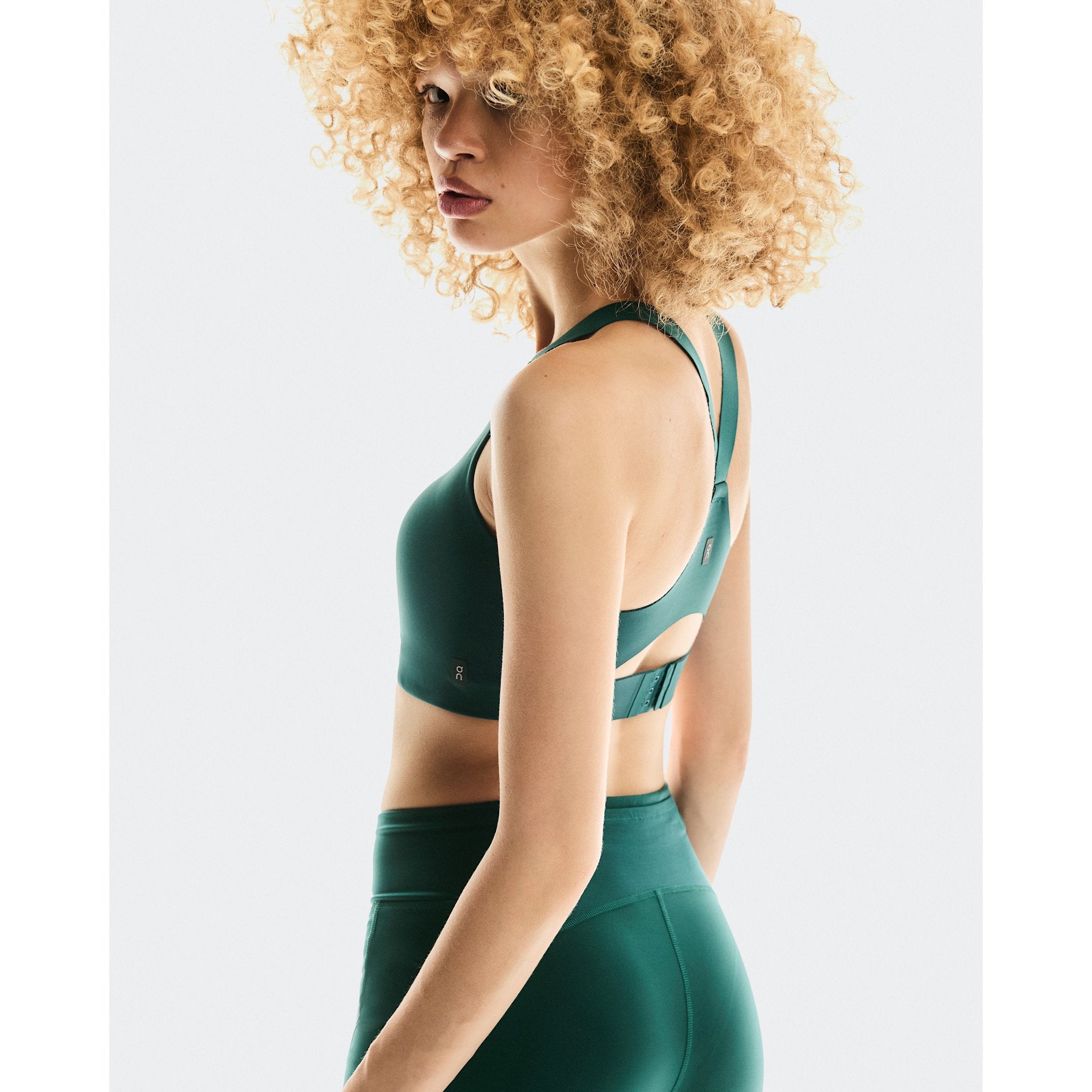 On Endurance Bra Zip Spirulina