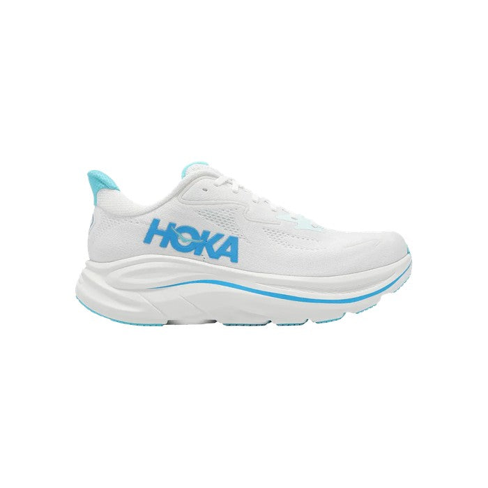 Hoka Clifton 10 Wide 'White Skyward Blue'