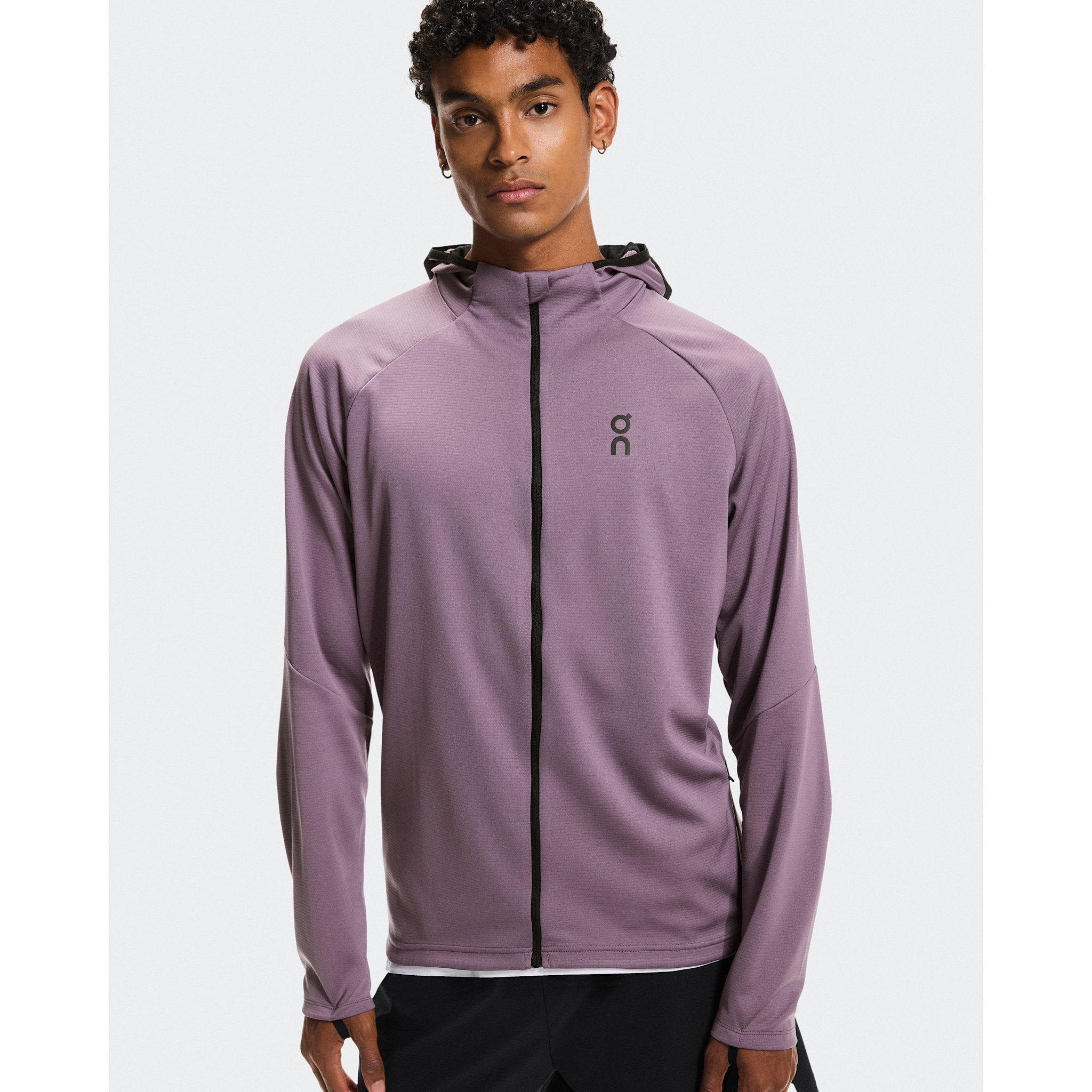 On Climate Zip Hoodie Dewberry