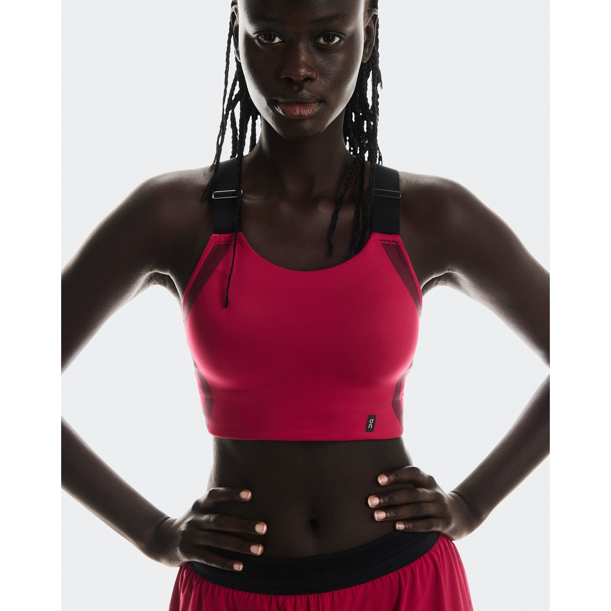 On Performance Flex Bra Grenadine | Black