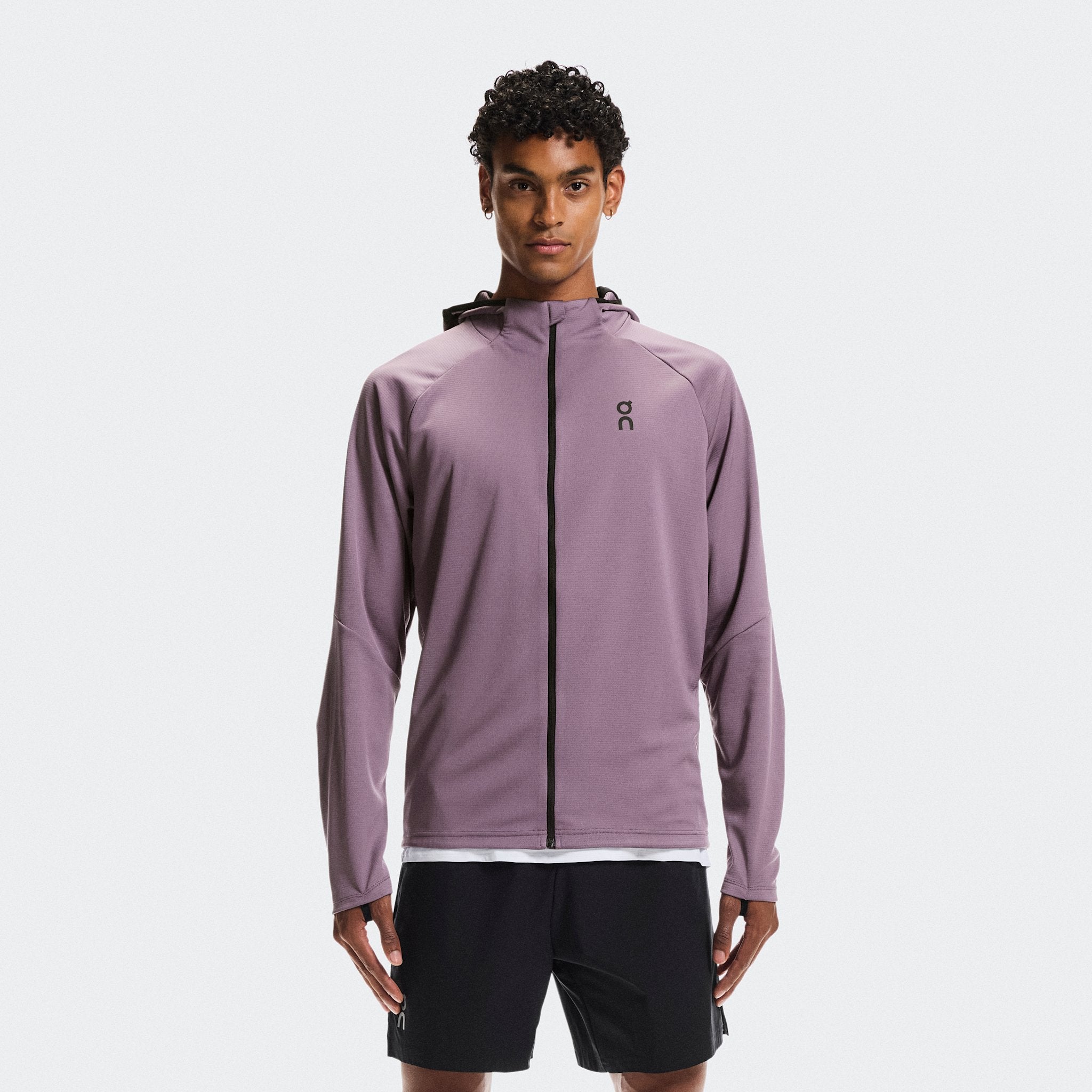 On Climate Zip Hoodie Dewberry
