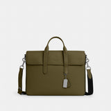 Coach Sullivan Portfolio Brief Silver Olive