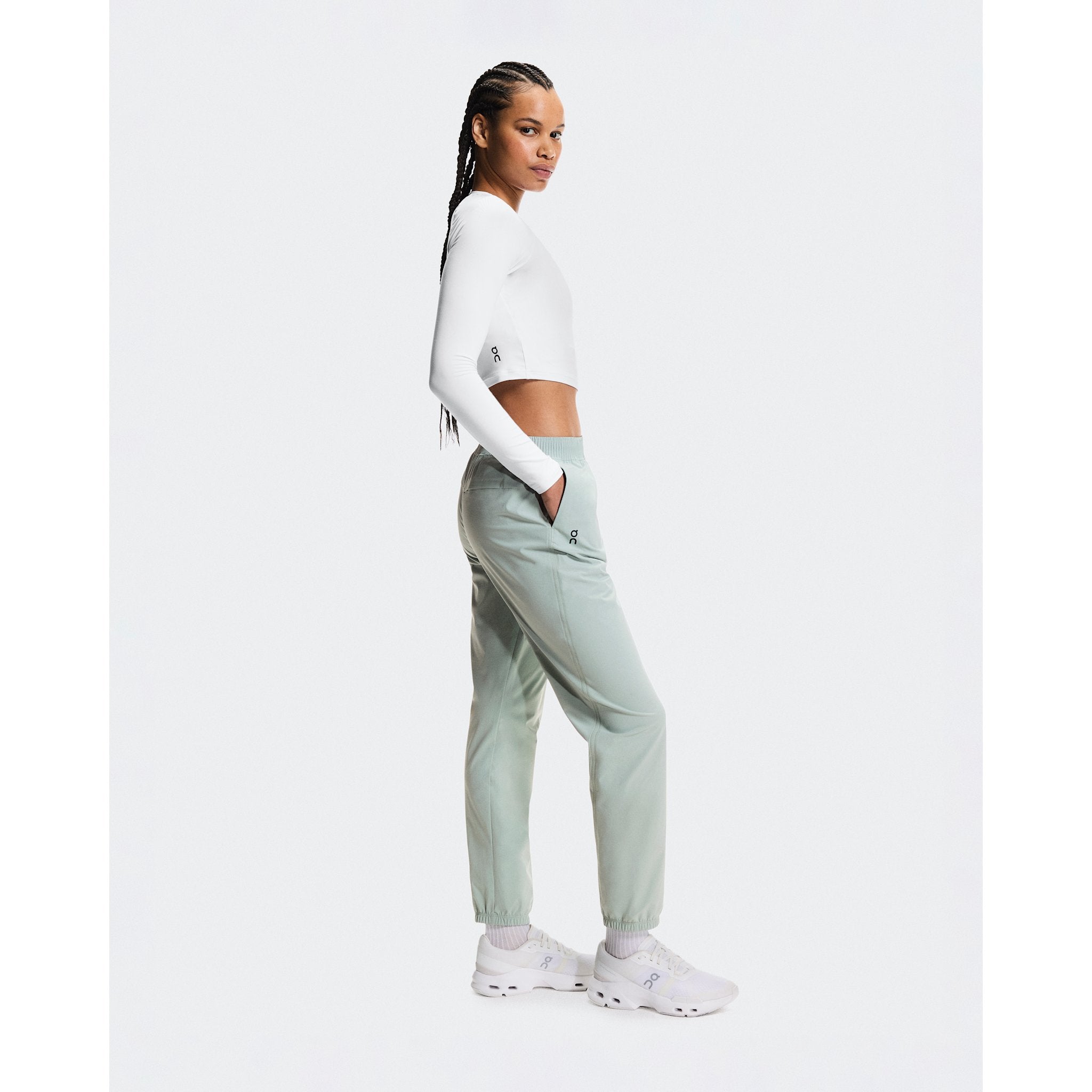 On Focus Pants Mineral