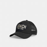 Coach Trucker Hat Black