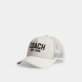 Coach Trucker Hat Chalk
