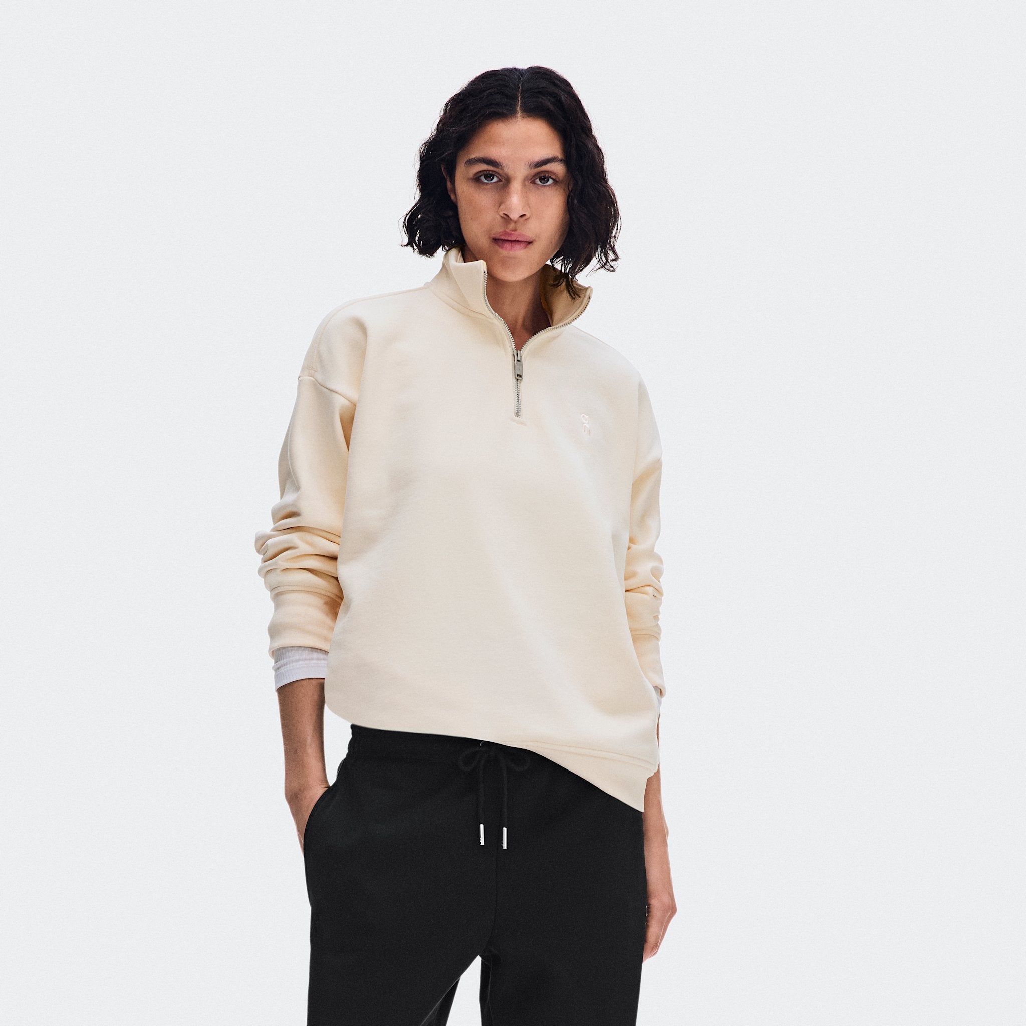 On Club Collective 1/4 Zip Crater