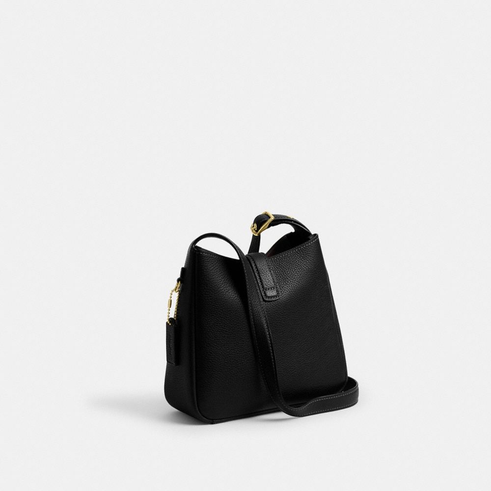 Coach Hadley Mini Crossbody Bag Gold Black