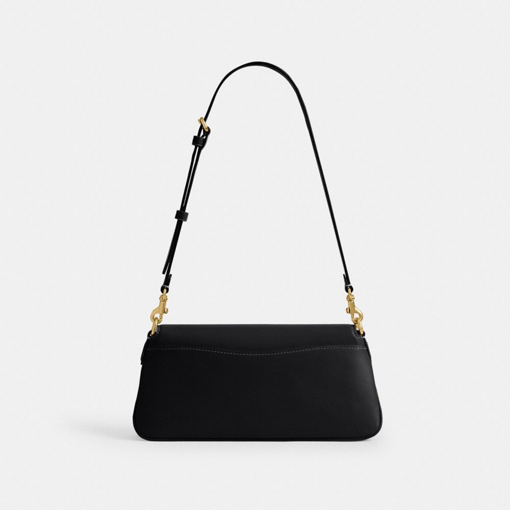 Coach Jet Shoulder Bag Brass Black