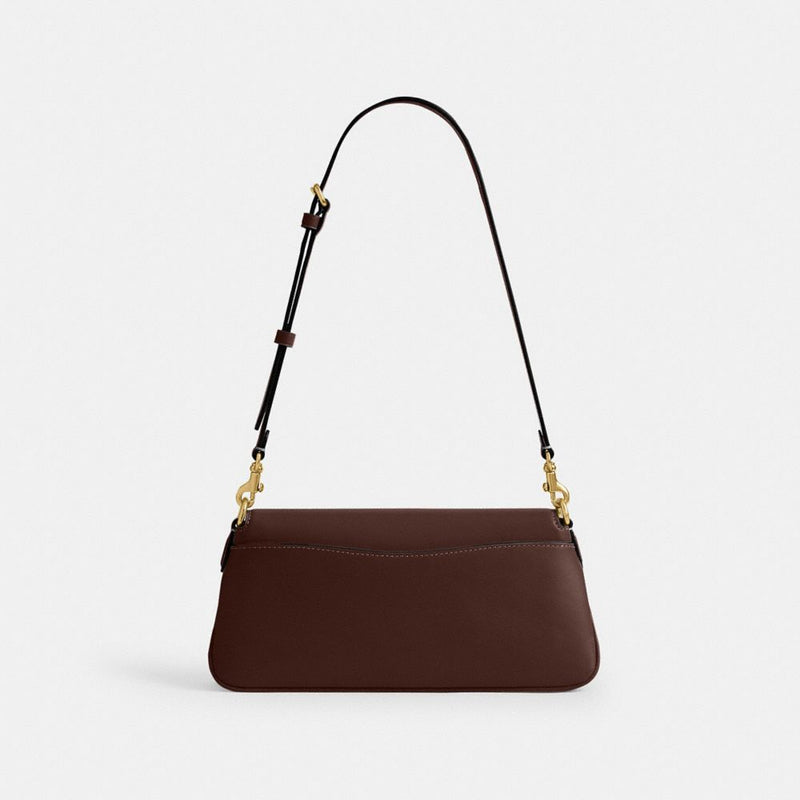 Coach Jet Shoulder Bag Brass Maple