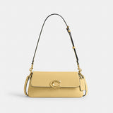 Coach Jet Shoulder Bag Brass Vanilla