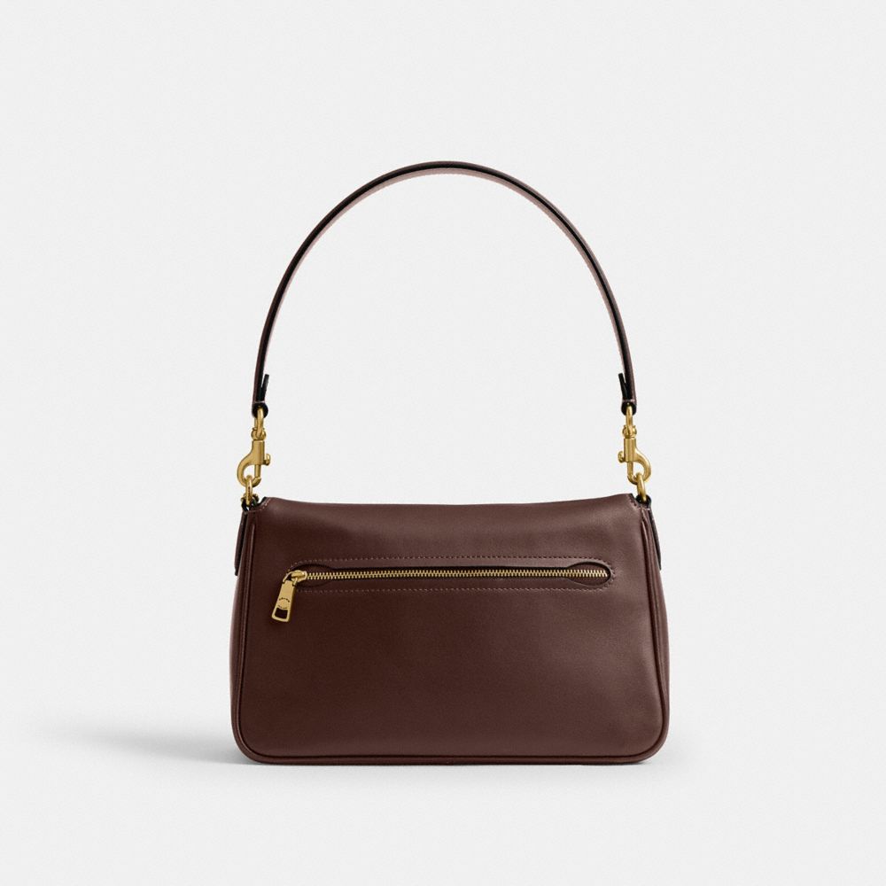Coach Soft Tabby Shoulder Bag Brass Maple
