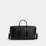 Coach Trekker Bag 52 In Signature Canvas Gunmetal Charcoal Black