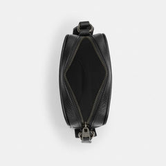 Coach Sullivan Crossbody Bag In Signature Canvas Gunmetal Charcoal Black