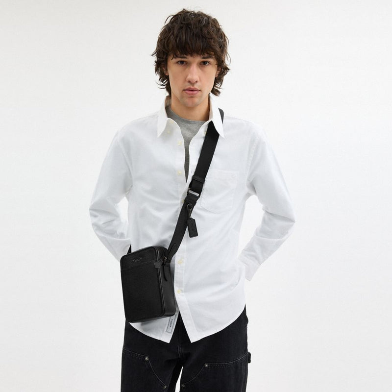 Coach Sullivan Crossbody Bag Black Copper Black