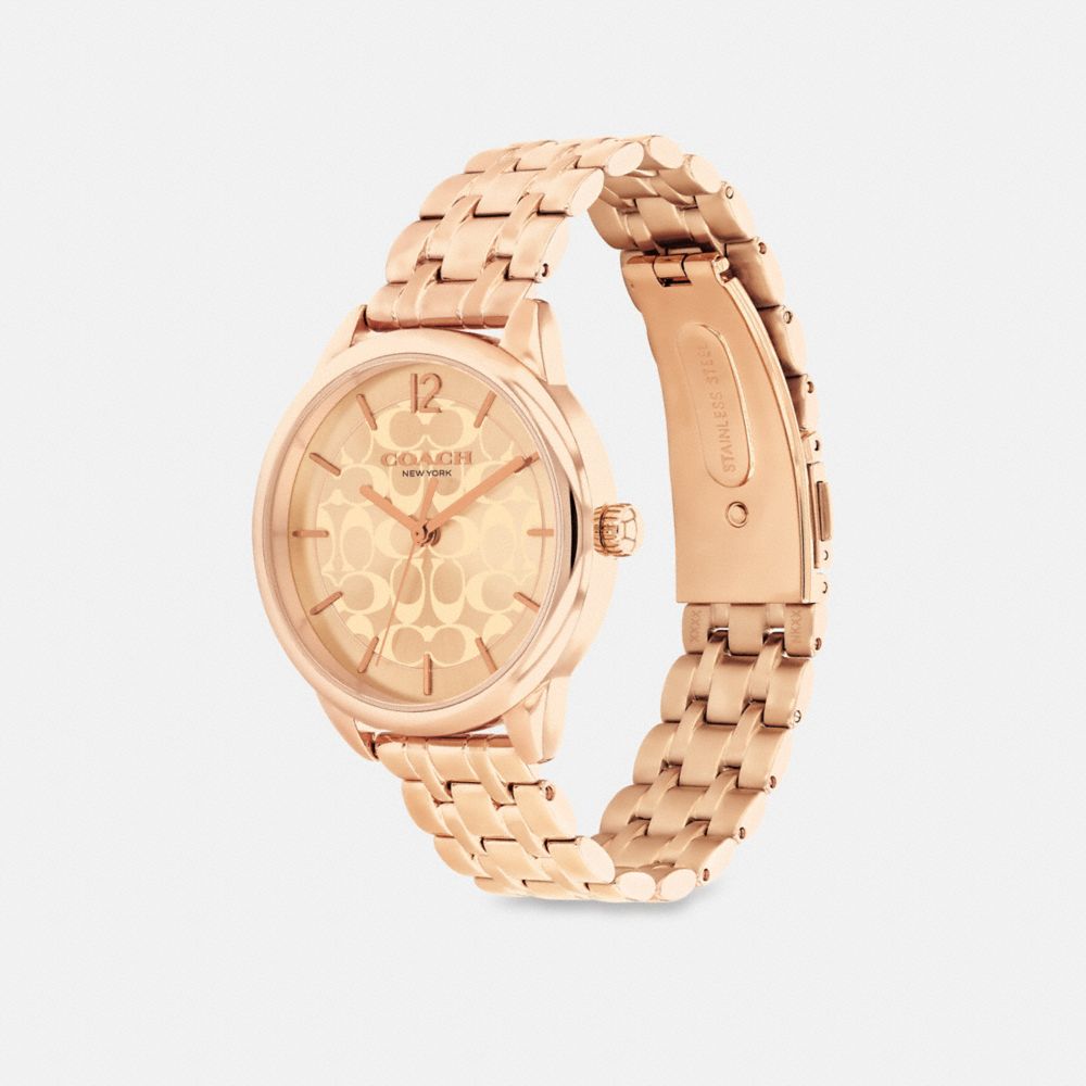 Coach Olivia Watch, 34 Mm Rose Gold