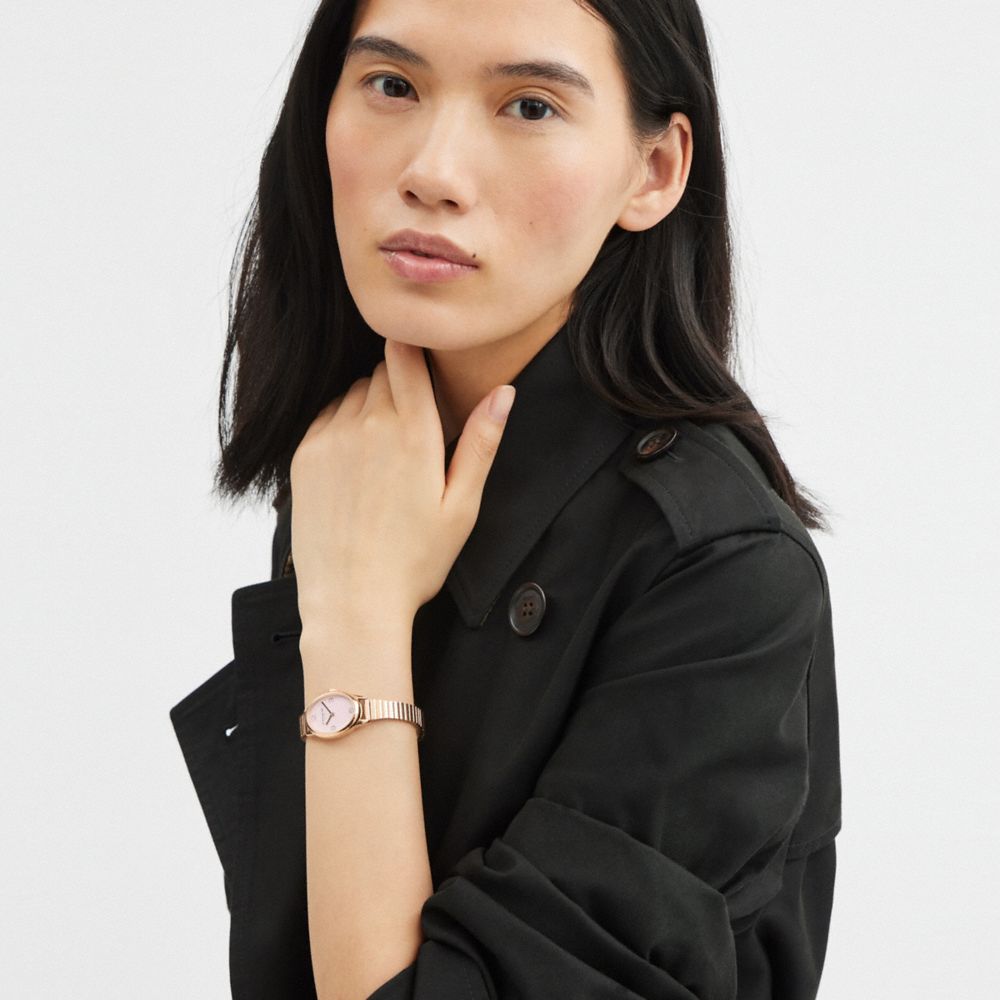 Coach Talia Watch, 22 Mm Rose Gold