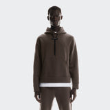 On Focus Tech Hoodie Pebble
