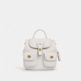 Coach Hadley Backpack Gold Chalk