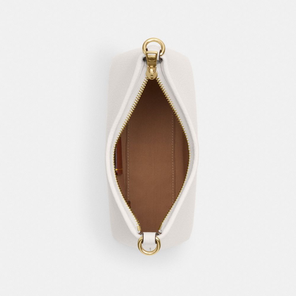 Coach Laurel Small Shoulder Bag Gold Chalk