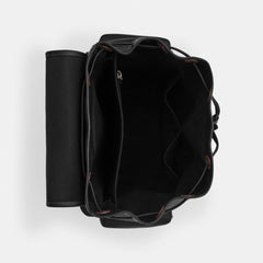 Coach Sprint Backpack Black Copper Finish Black Black