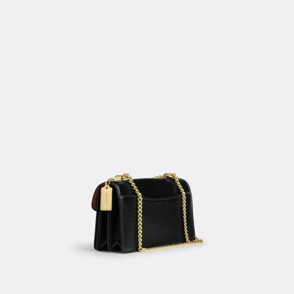 Coach Klare Envelope Crossbody Bag Gold Black