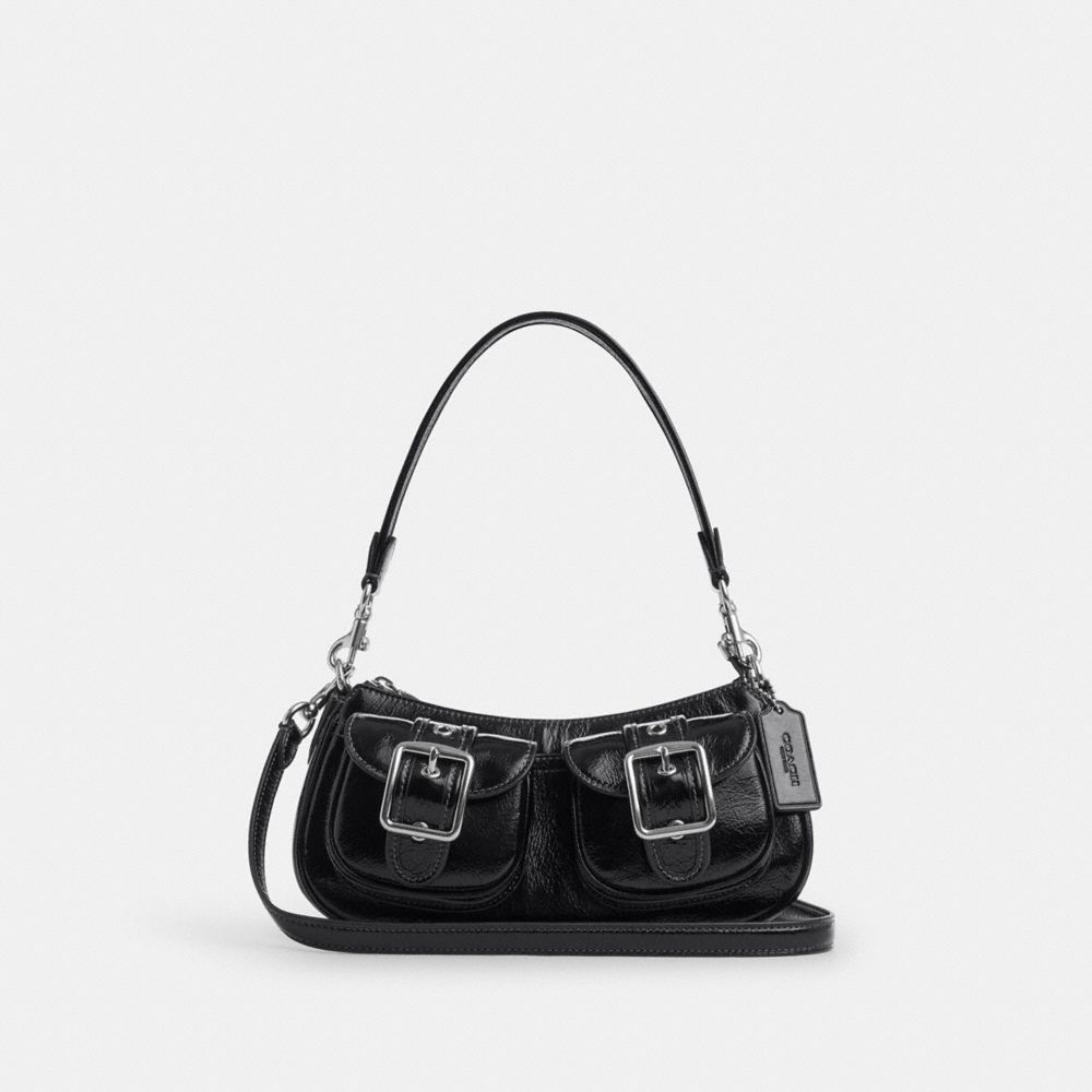 Coach Ashton Bag Silver Black