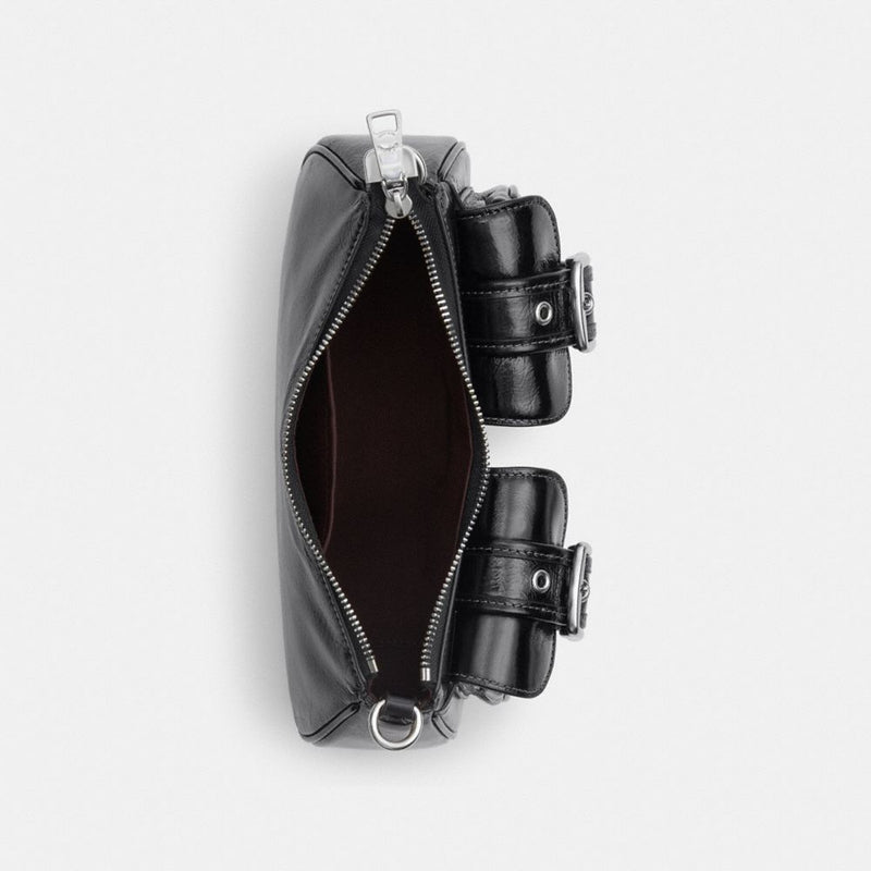 Coach Ashton Bag Silver Black