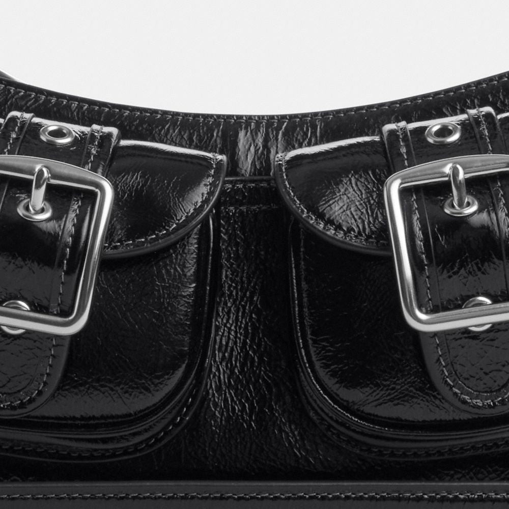 Coach Ashton Bag Silver Black