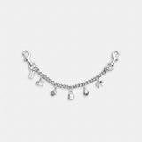 Coach Silver Swagger Chain With Charms Silver Silver