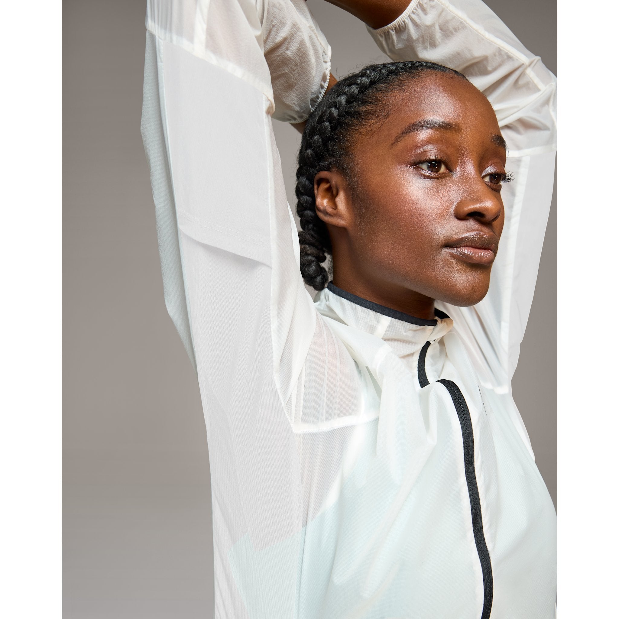 On Zero Jacket Undyed-White