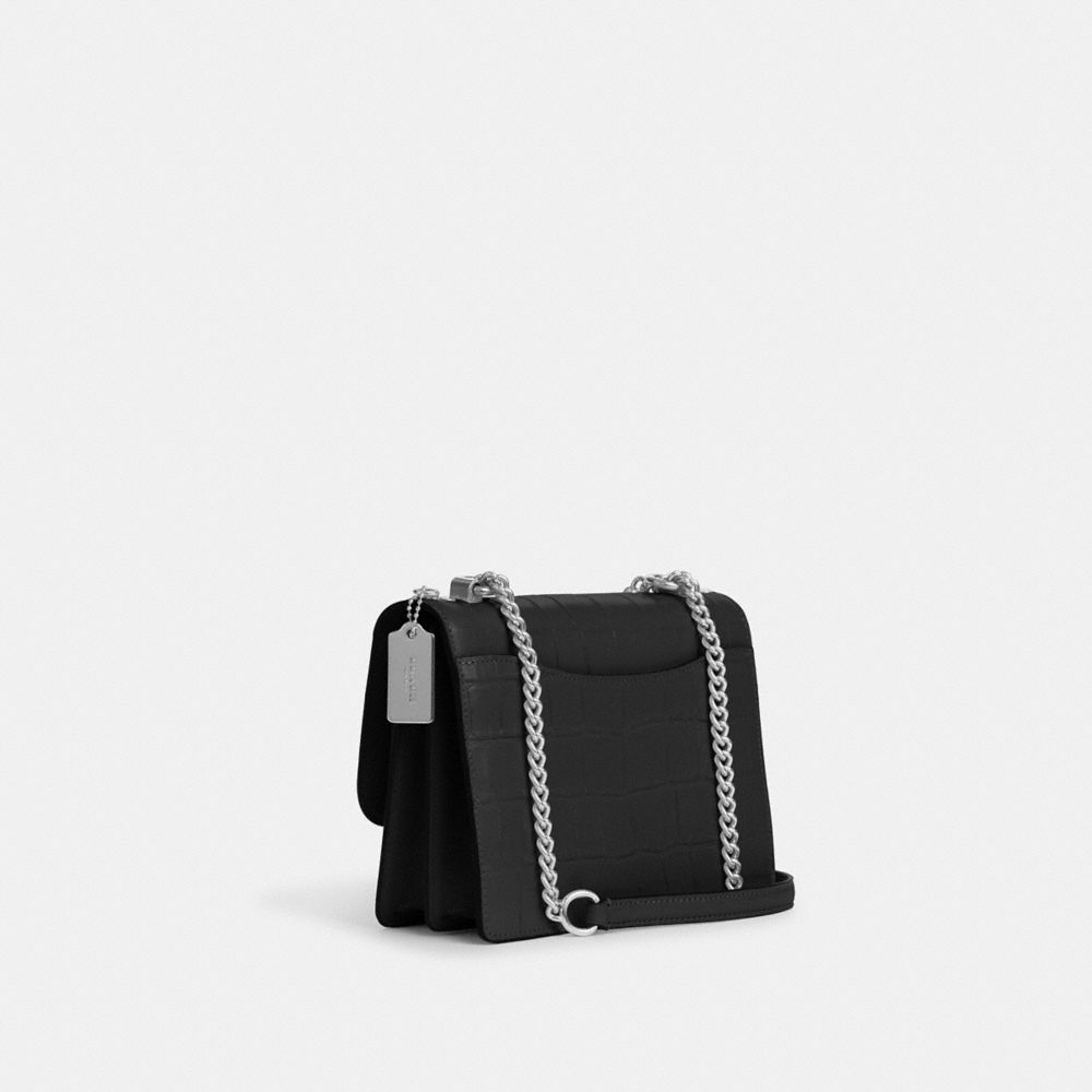 Coach Klare Crossbody Bag Silver Black