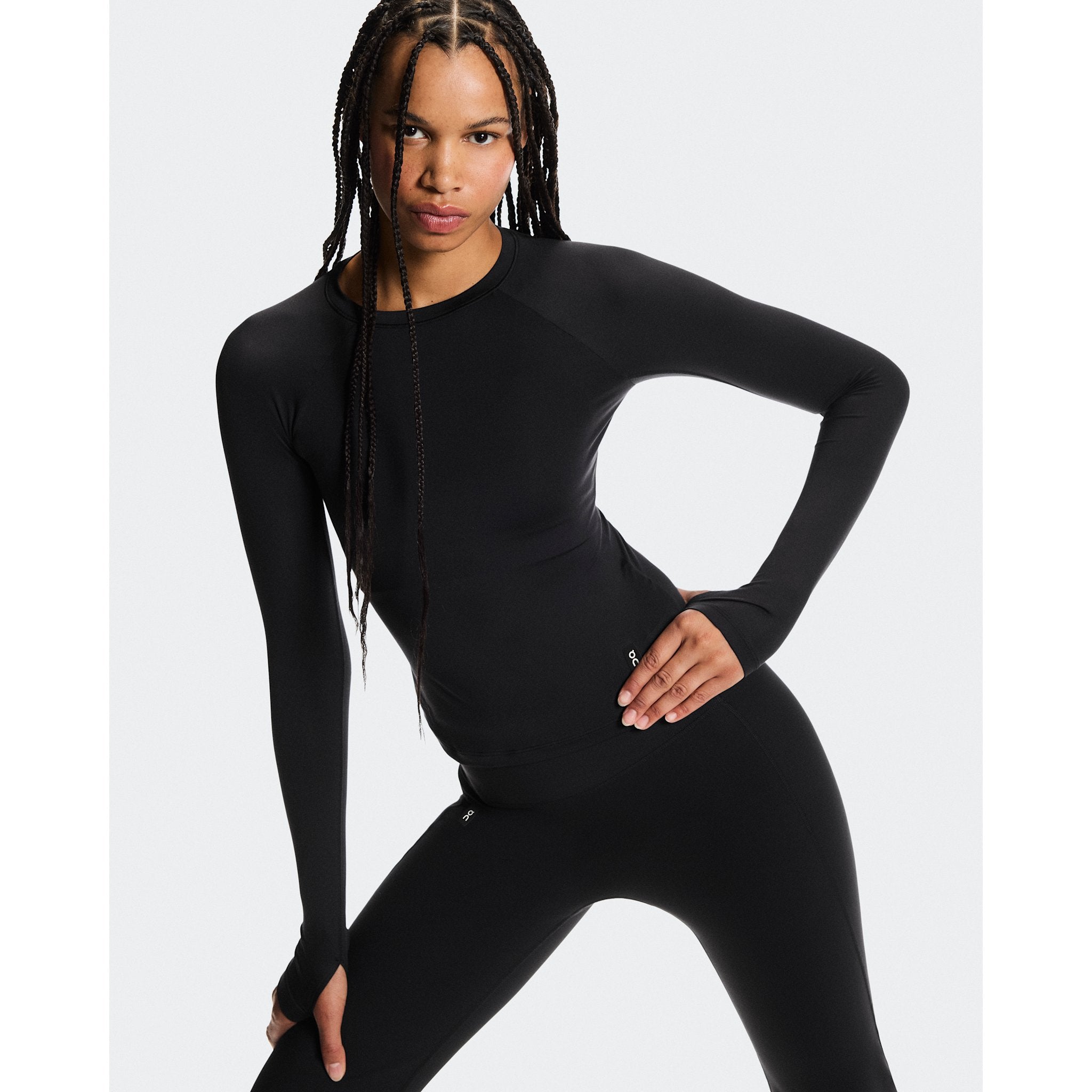 On Studio Long-T Black