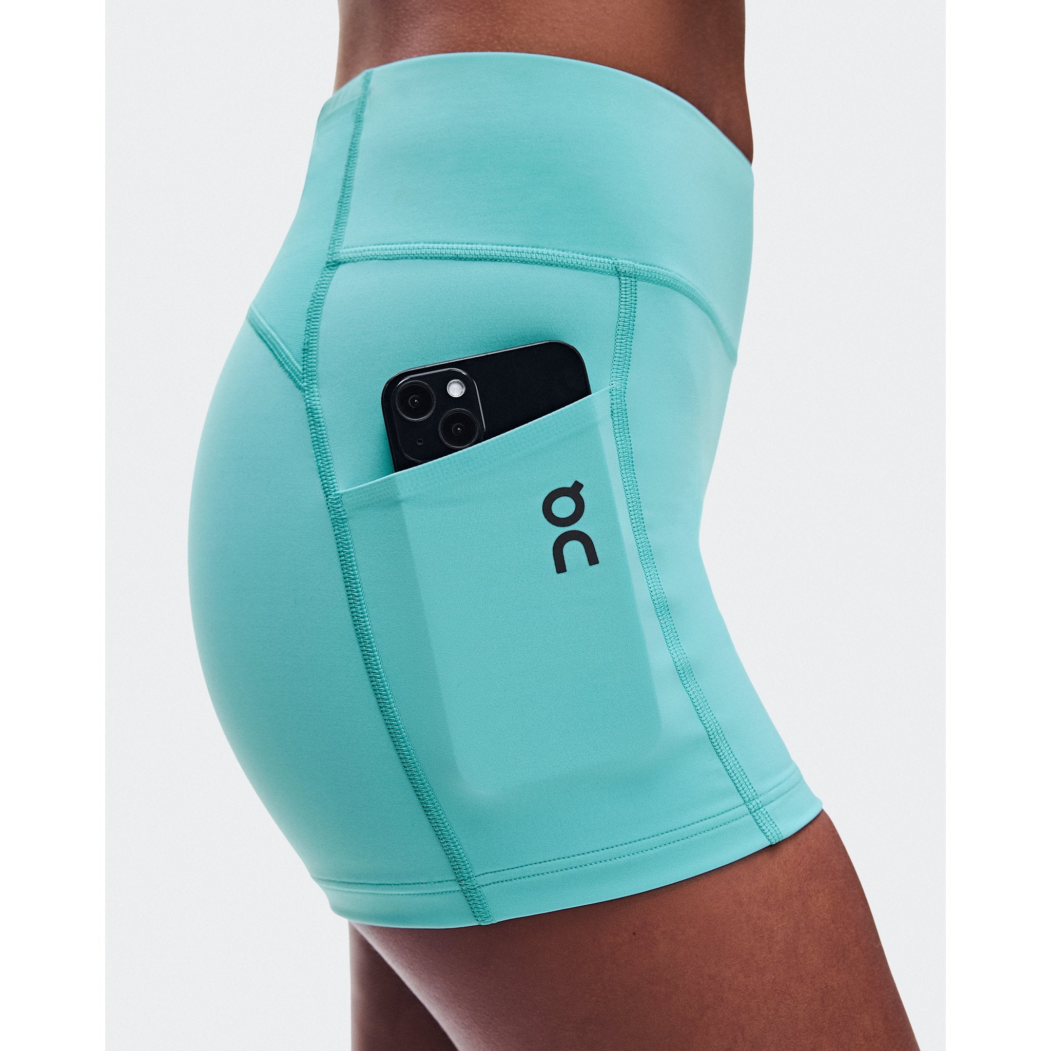 On 3" Performance Tights Aquamarine
