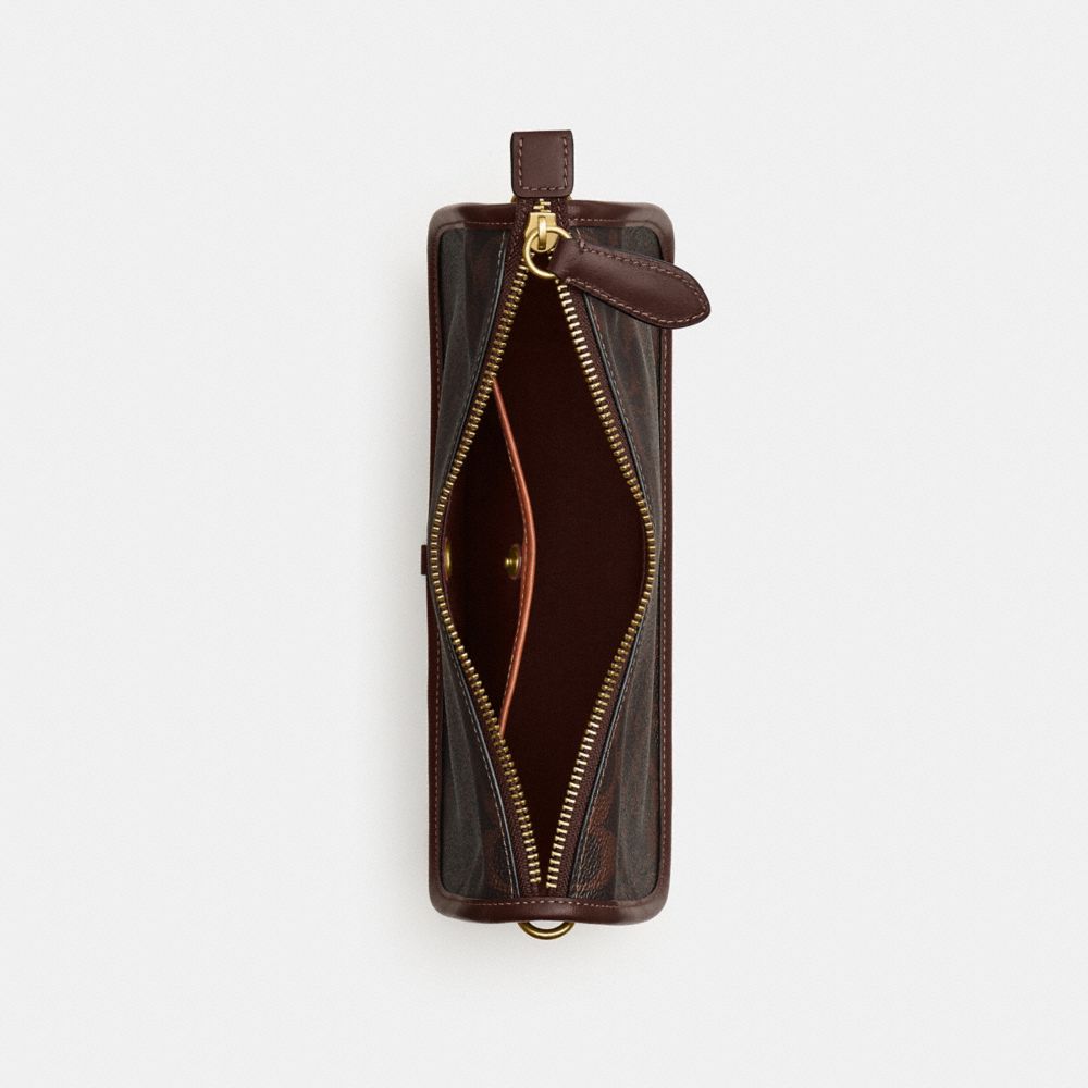 Coach Waverly Bag In Signature Canvas Brass Maple
