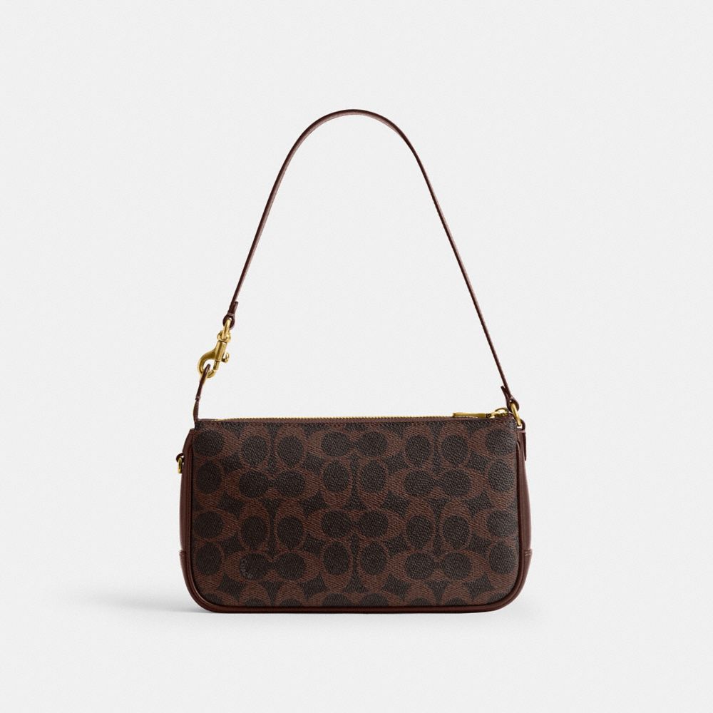 Coach Plaza Bag In Signature Canvas Brass Maple