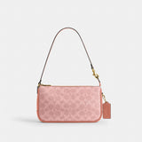 Coach Plaza Bag In Signature Canvas Brass Melon Pink