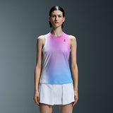 On Court Tank Black | White