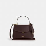 Coach Emory Top Handle Bag Gold Espresso