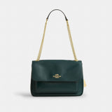 Coach Elodie Crossbody Bag Gold Dark Teal