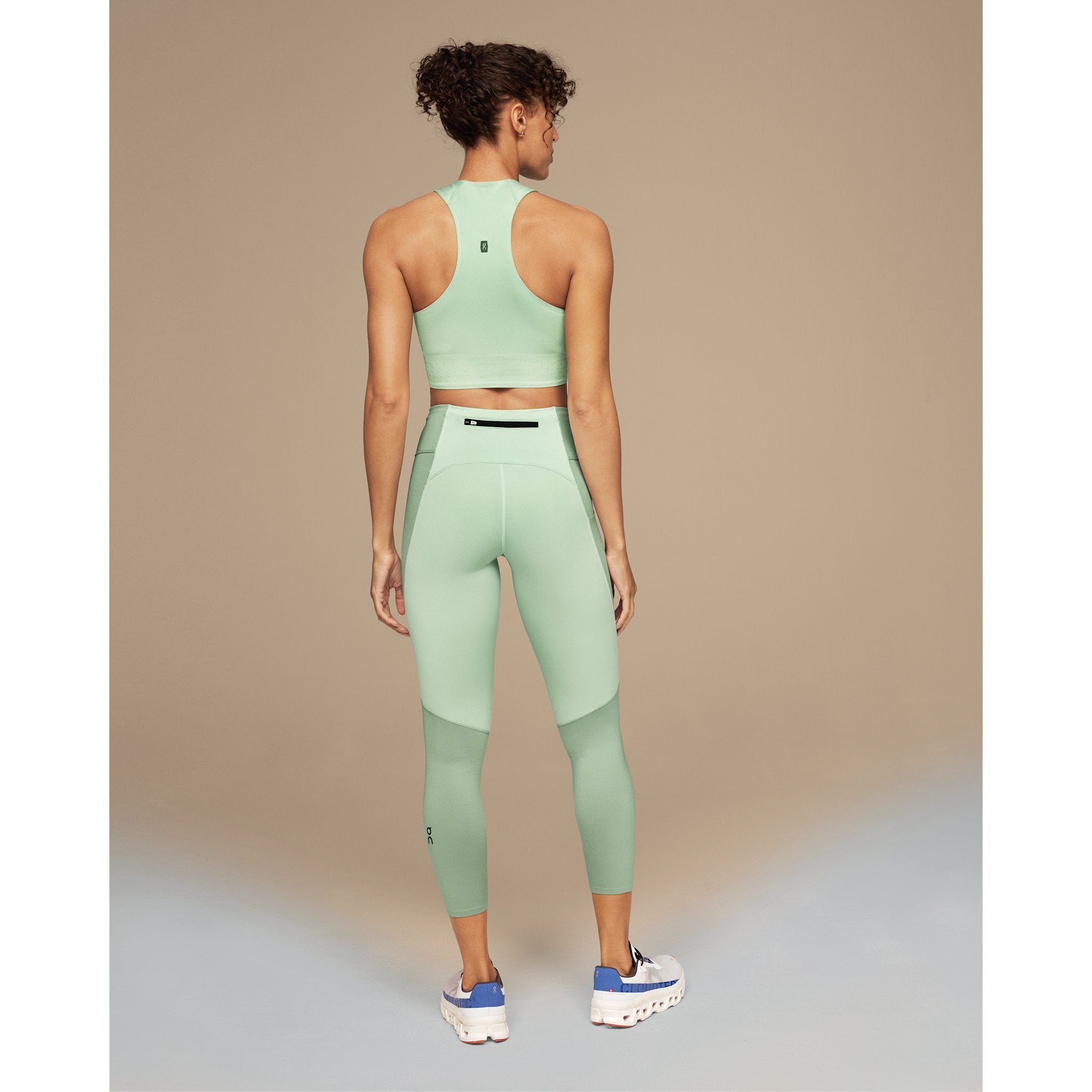 On Performance Tights 7/8 Moss | Creek