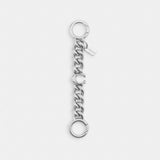 Coach Signature Strap Extender Silver Silver