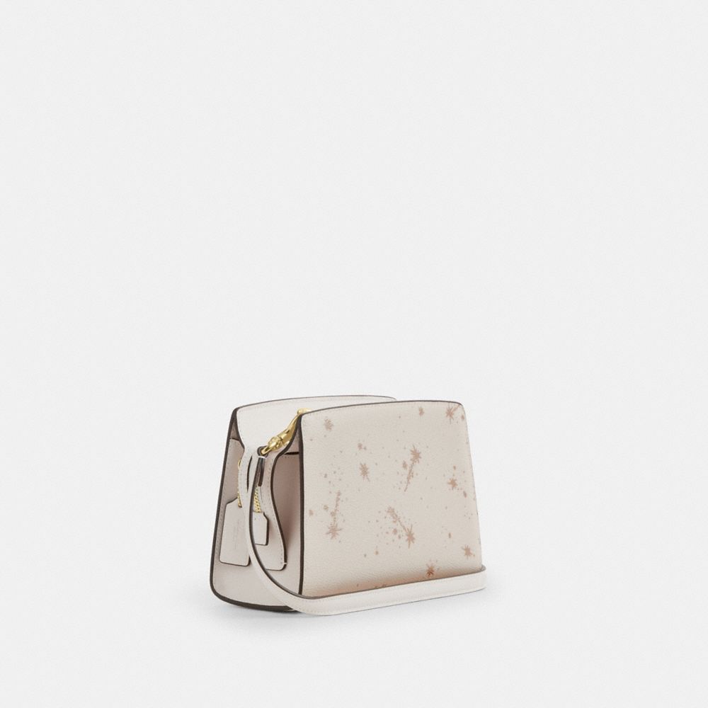 Coach Gia Crossbody Bag With Star Print Gold Chalk Multi